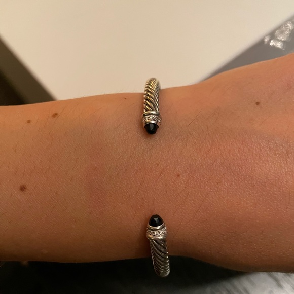 David Yurman Classic Cable Bracelet Black onyx - Picture 4 of 4